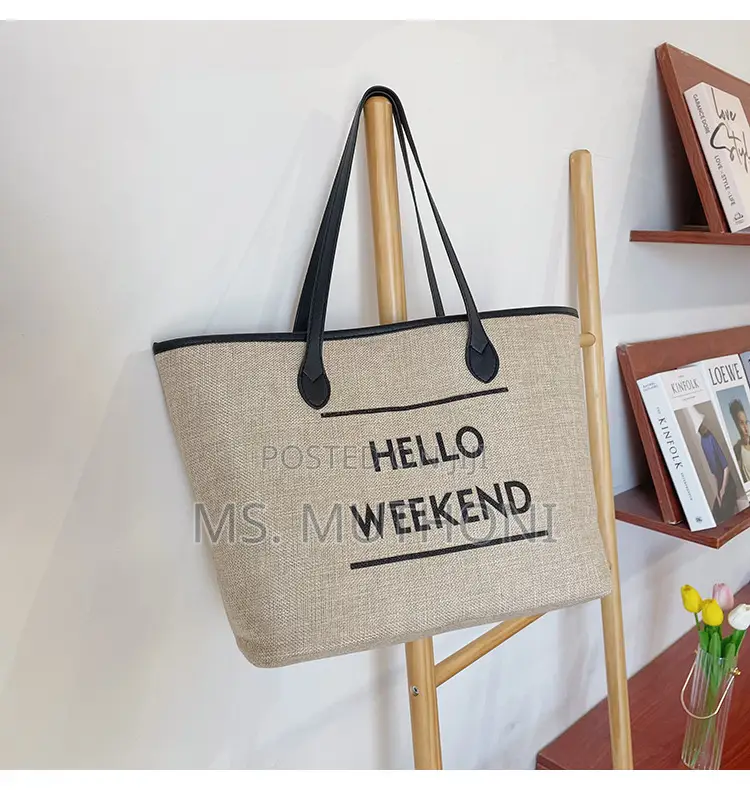 Quality Weekend Business Casual Tote Bag With Zip
