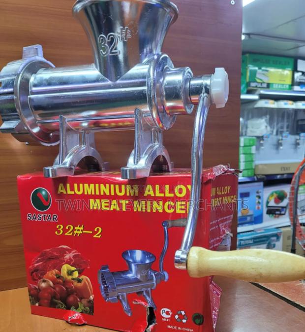 Meat Mincer,Aluminium Alloy Manual Meat Mincer #32