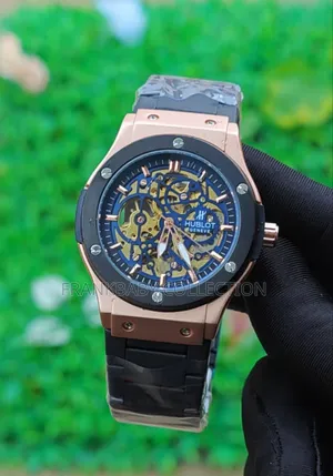 Designer Watch With Visible Movement