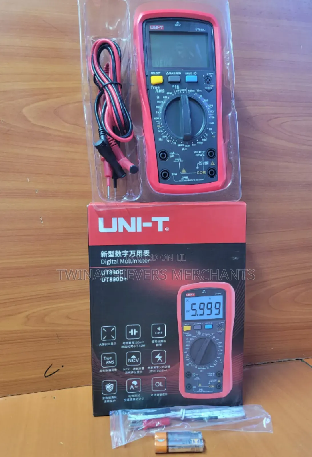Uni-T Digital Multimeter Model 890d+