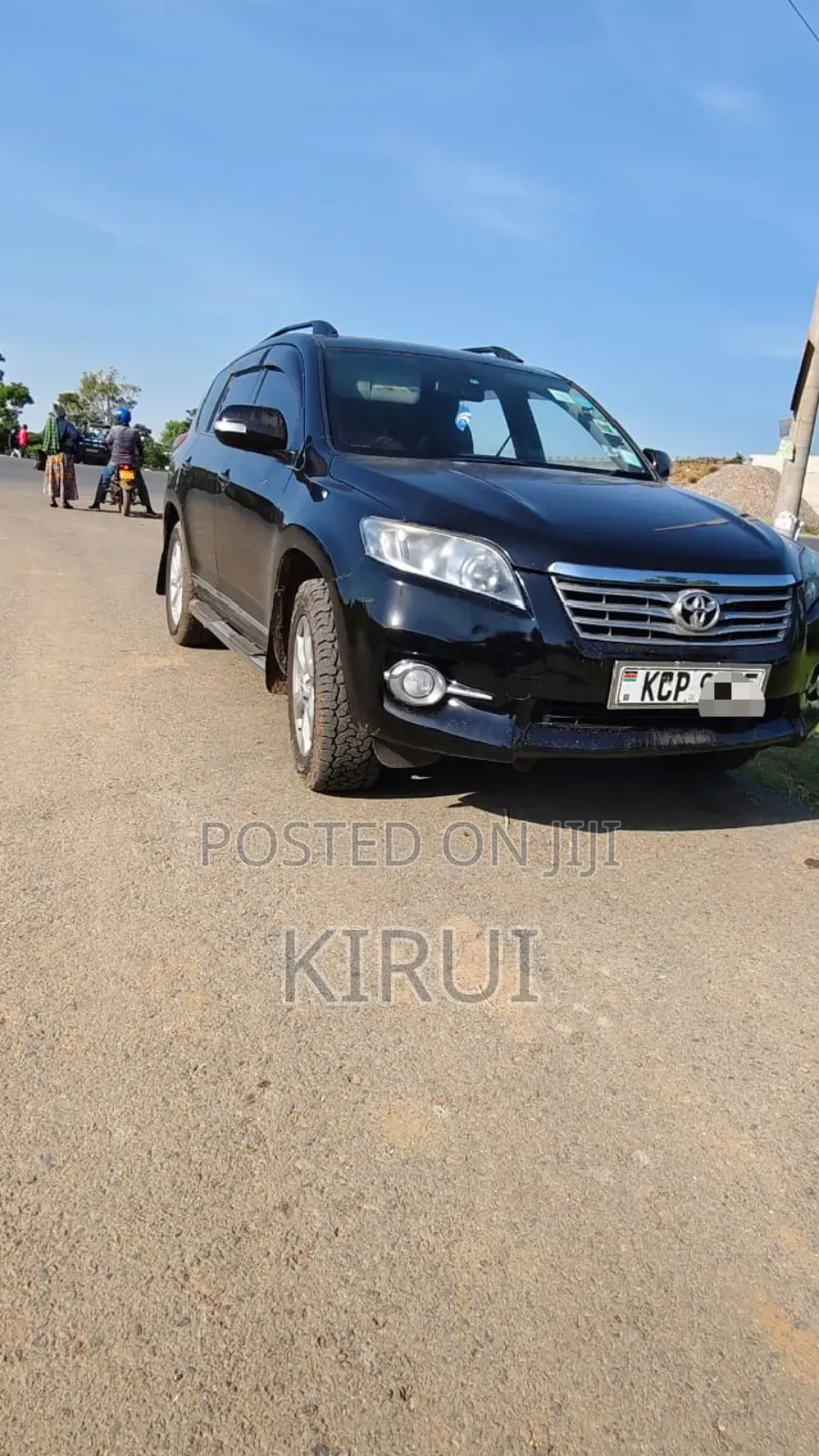 Toyota Vanguard 2011 Black