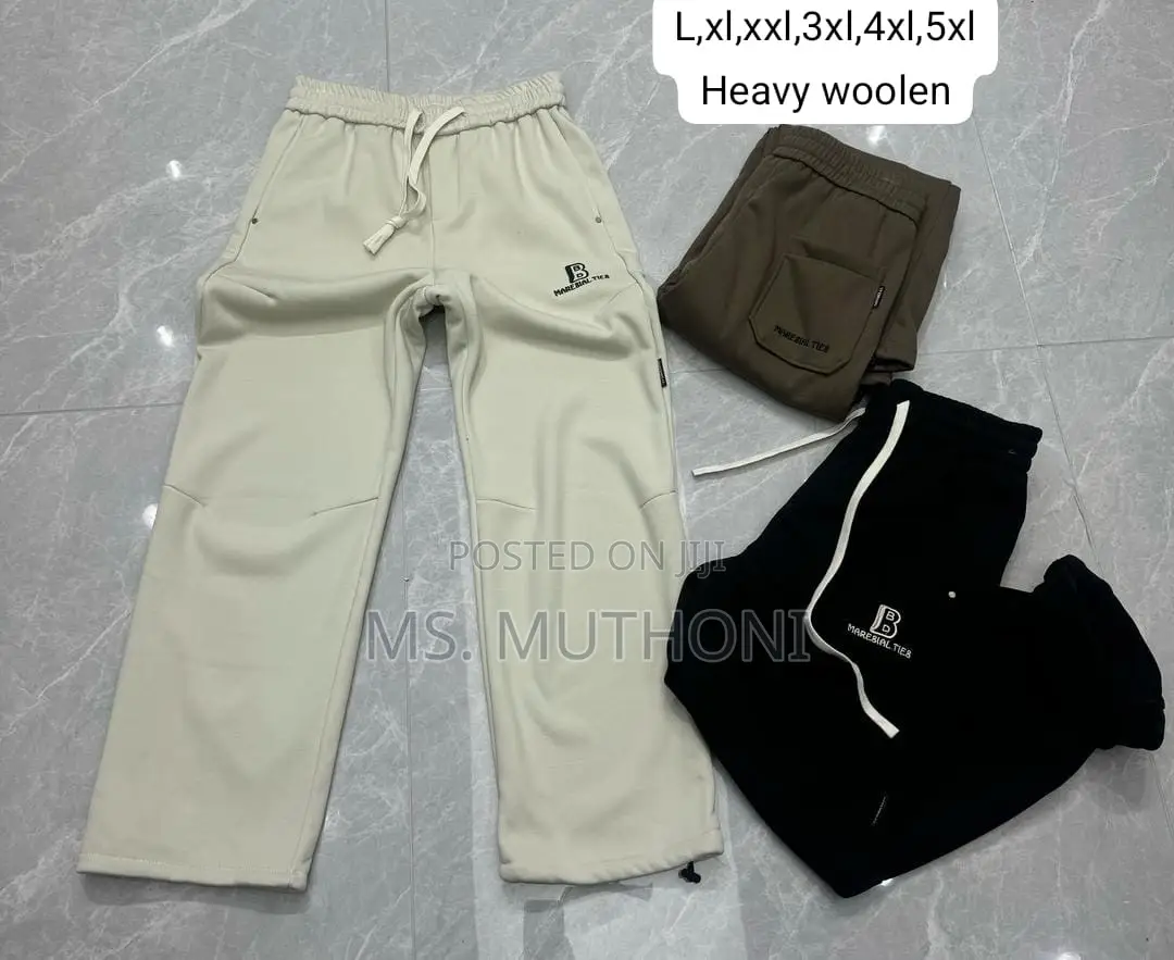 Warm Woolen Sweatpants / Joggers