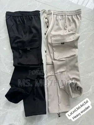 Warm Woolen Sweatpants / Joggers