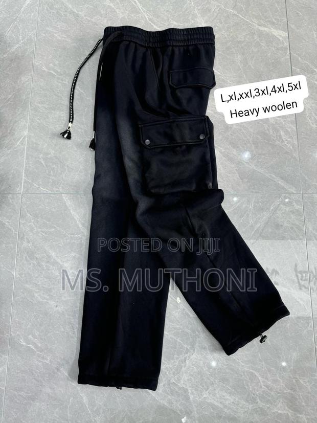 Warm Woolen Sweatpants / Joggers - thumbnail 7