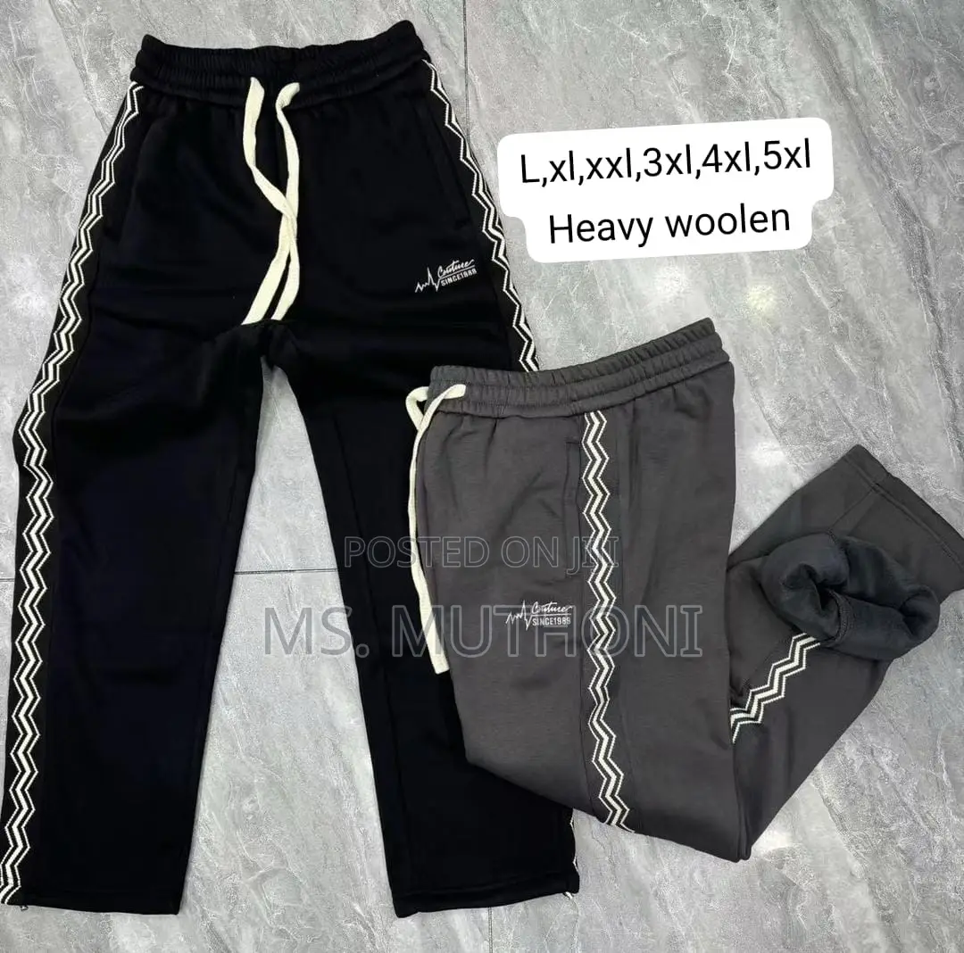 Warm Woolen Sweatpants / Joggers