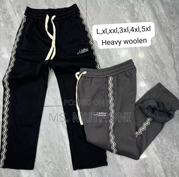 Warm Woolen Sweatpants / Joggers - thumbnail 5