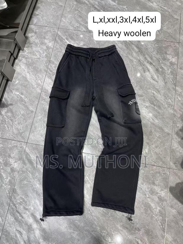 Warm Woolen Sweatpants / Joggers - thumbnail 8