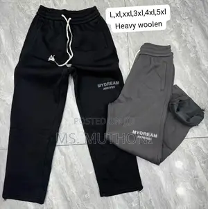 Warm Woolen Sweatpants / Joggers
