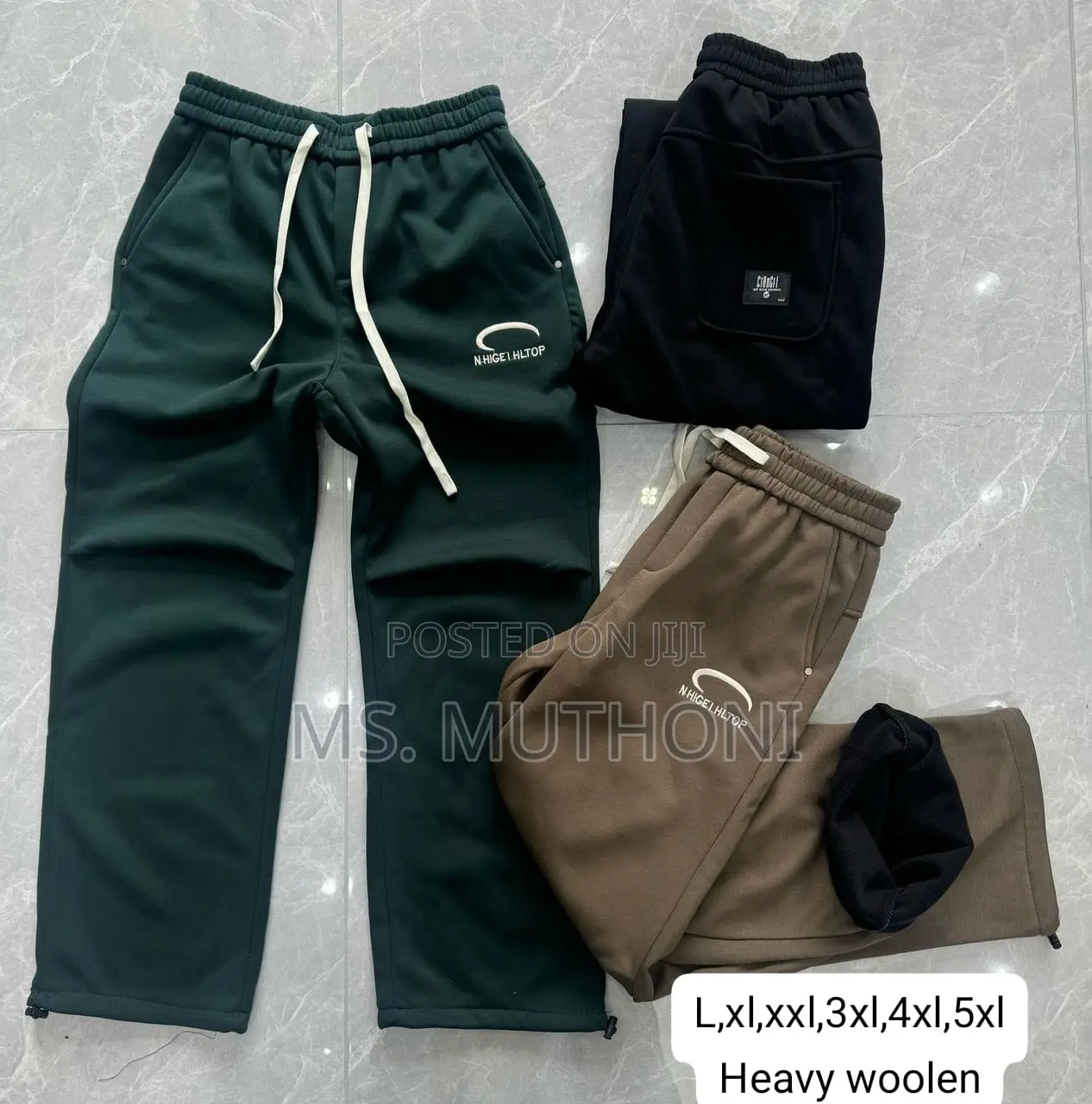 Warm Woolen Sweatpants / Joggers
