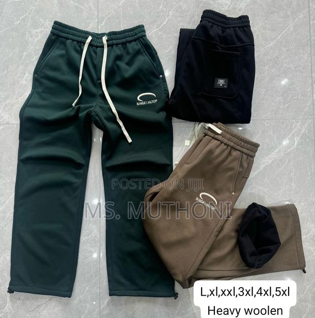 Warm Woolen Sweatpants / Joggers - thumbnail 9