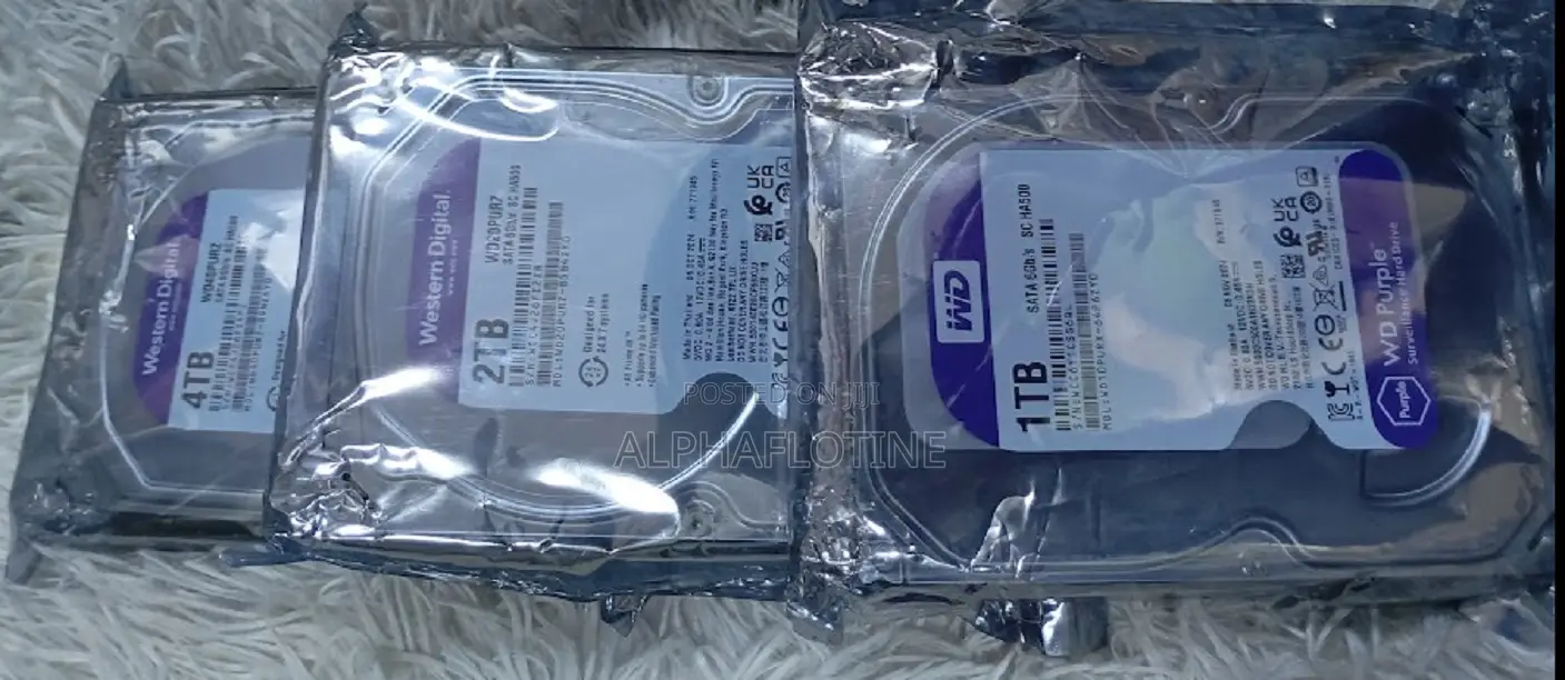 1-Tb Wd Purple Surveillance Hard Disk(Desktop)