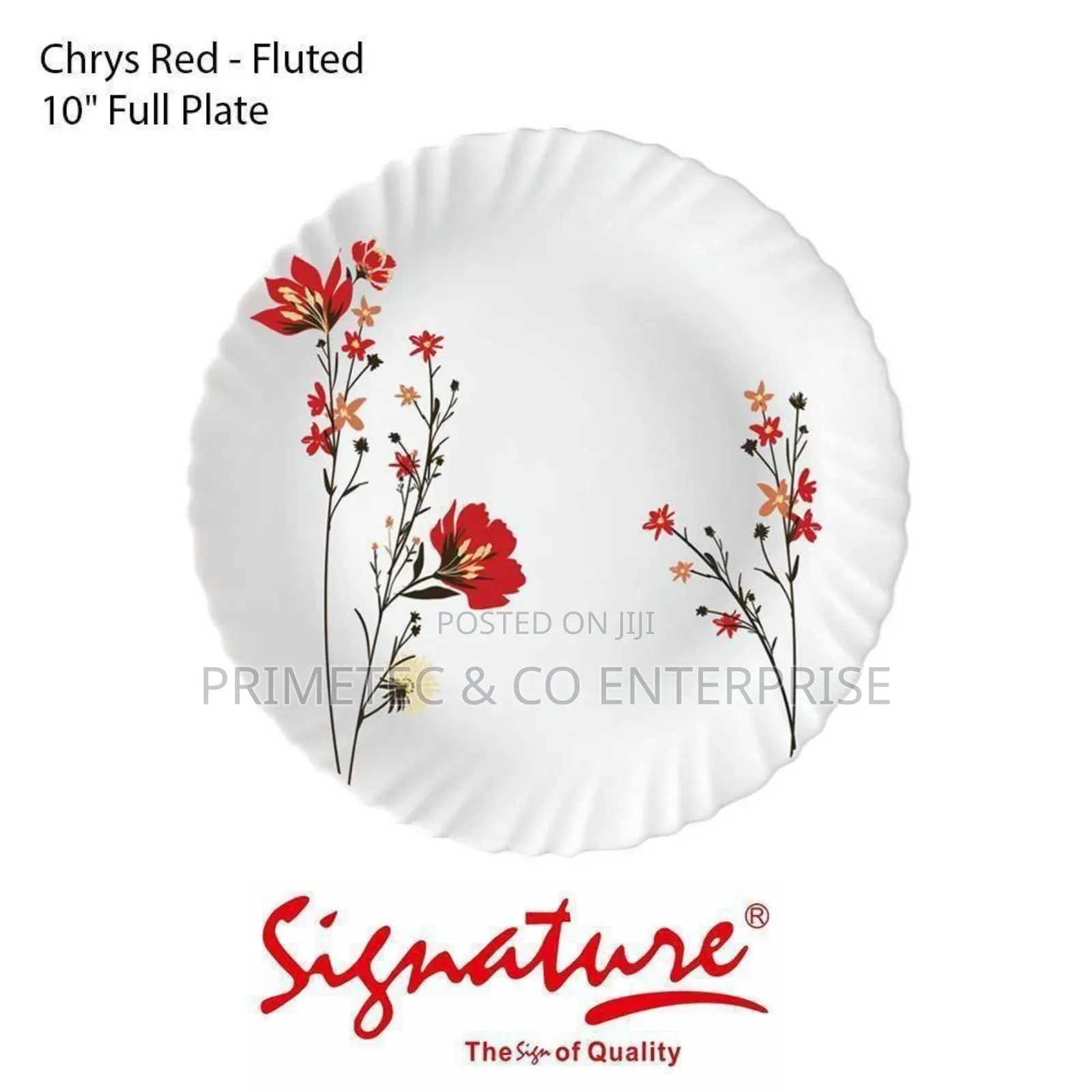 Signature Plates 6pc
