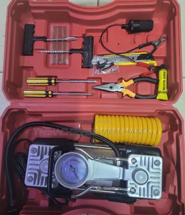 Portable Tire Inflator Pump/Portable Air Compressor - main view