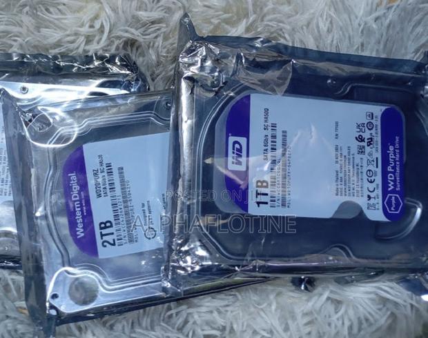 2tb Wd Purple Harddisk for Desktop/DVR