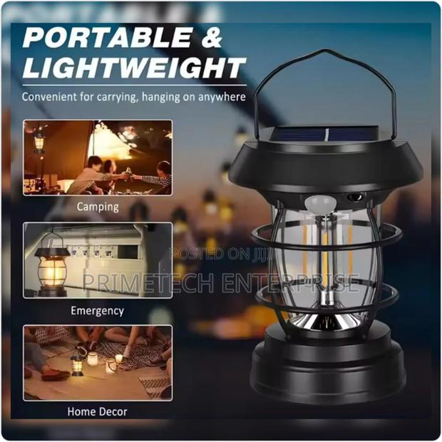 Camping Solar Sensor Lamp - main view