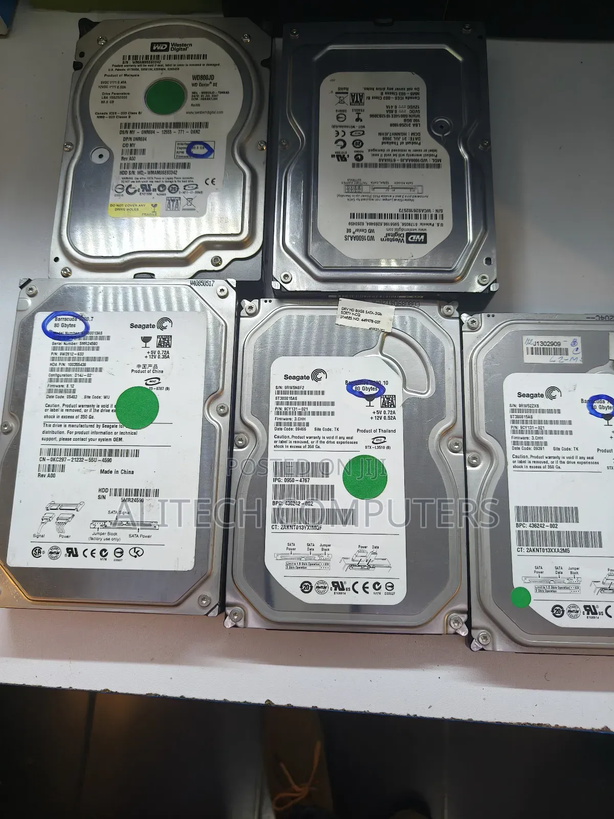 Desktop Internal Hard-Disk 80gb
