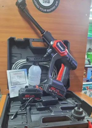 48v Cordless Portable High-Pressure Washer,