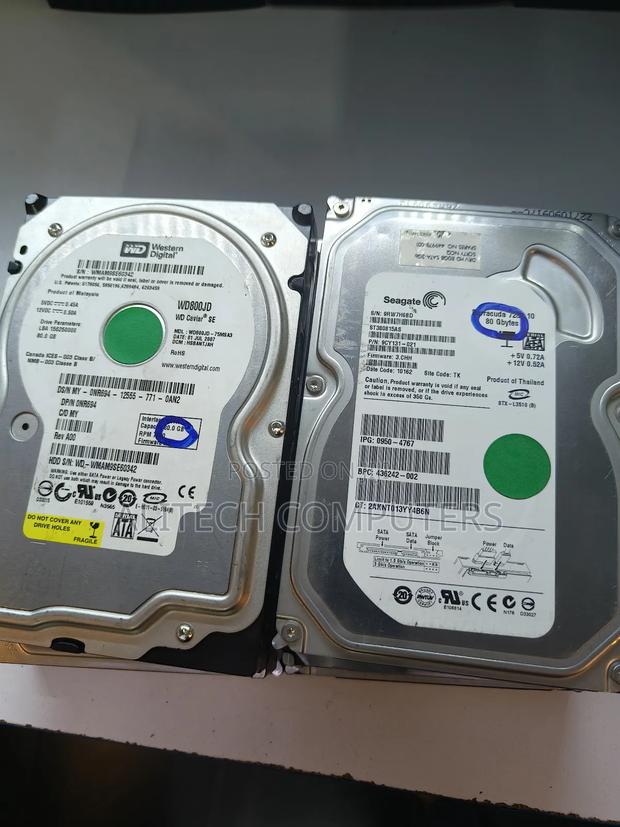 Desktop Internal Hard-Disk 80gb - thumbnail 5