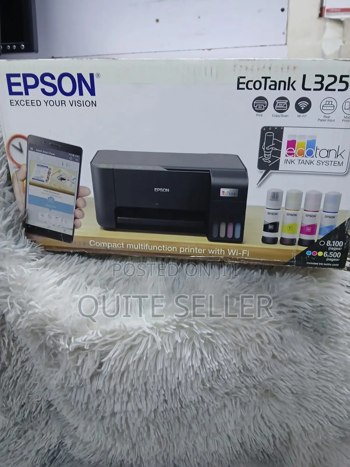 Epson Ecotank L3250 Print Scan Copy Color A4
