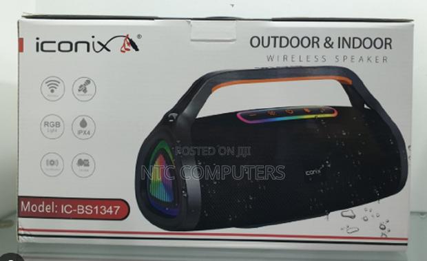 Iconix Wireless Ic-Bs1347 Speaker- Black