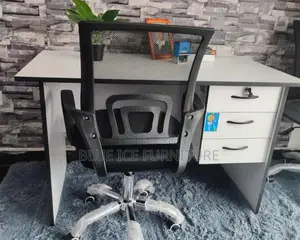 Elegant Office Desk and Chair