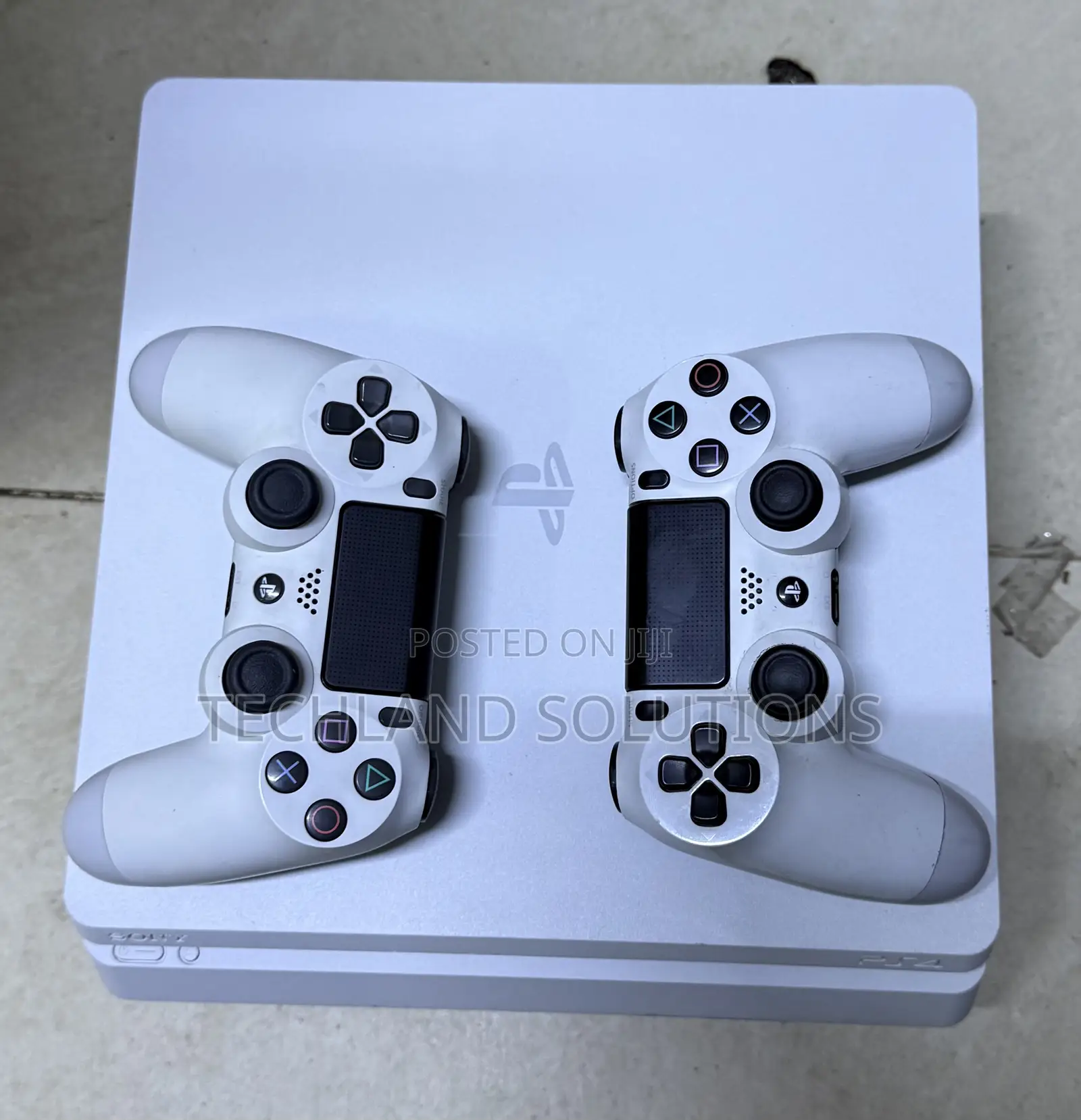 Milk White Ps4 Slim Console