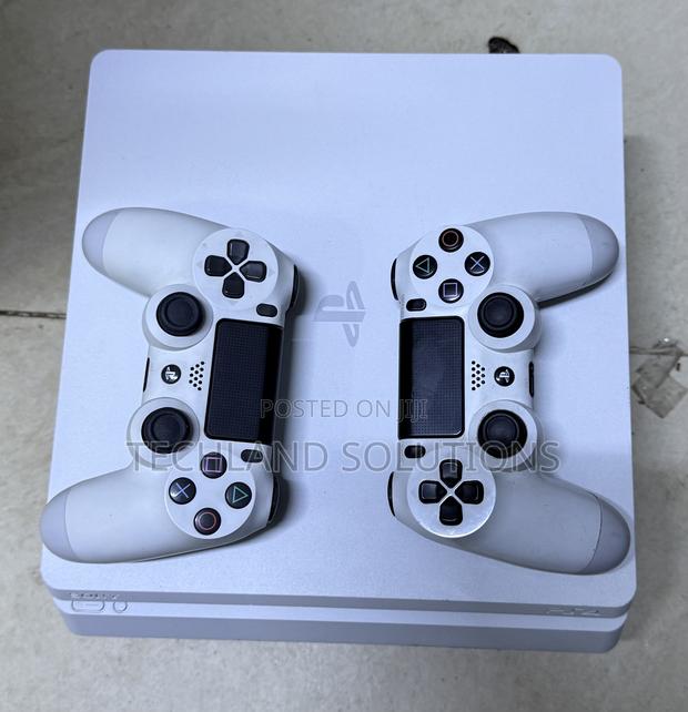 Milk White Ps4 Slim Console - thumbnail 5