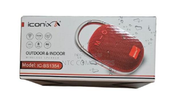 Iconix Wireless Ic-Bs1354 Speaker-Red - main view