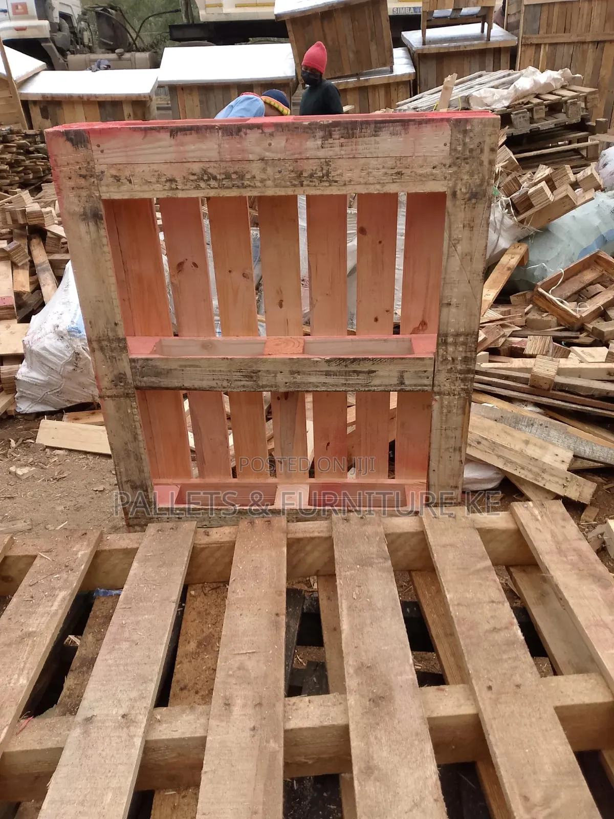 Firm Base Wooden Pallet