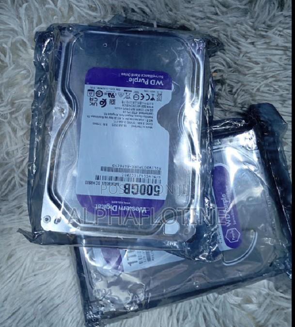 500gb-Wd CCTV Purple Surveillance Hard Disk for DVR