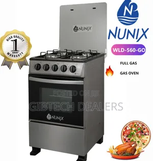 Nunix 50*55 Full Gas Standing Cooker