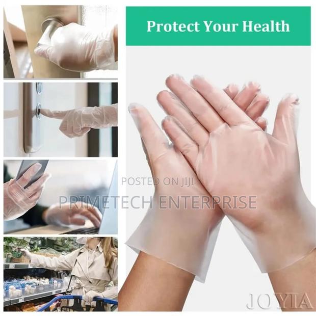 75pcs Tpe Plastic Gloves - main view
