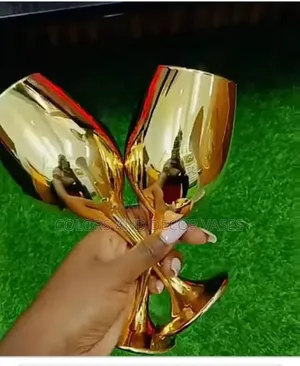Elegant Gold Glass