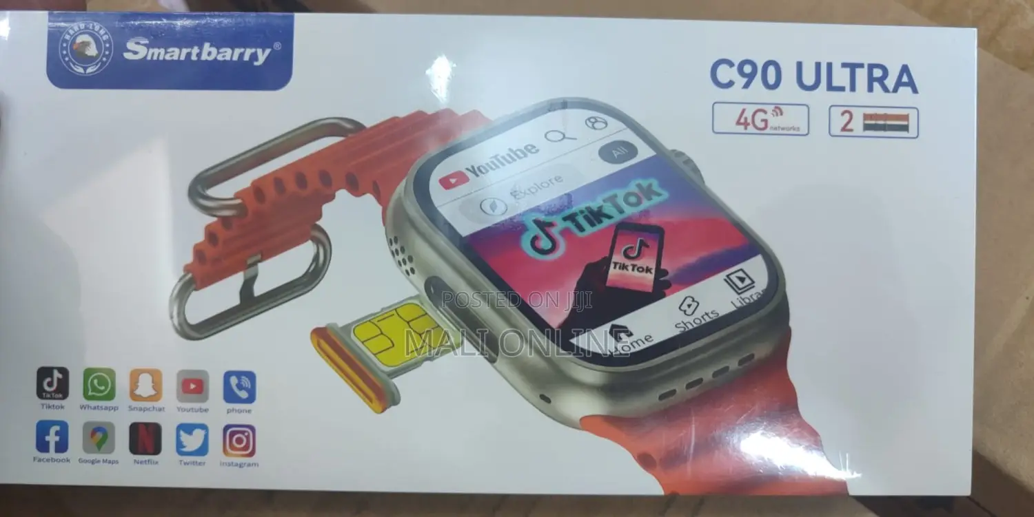 Smart 2030 C90 Ultra 4g Android Smartwatch With Sim 4gb Ram 64gb Rom