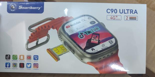 Smart 2030 C90 Ultra 4g Android Smartwatch With Sim 4gb Ram 64gb Rom - thumbnail 2