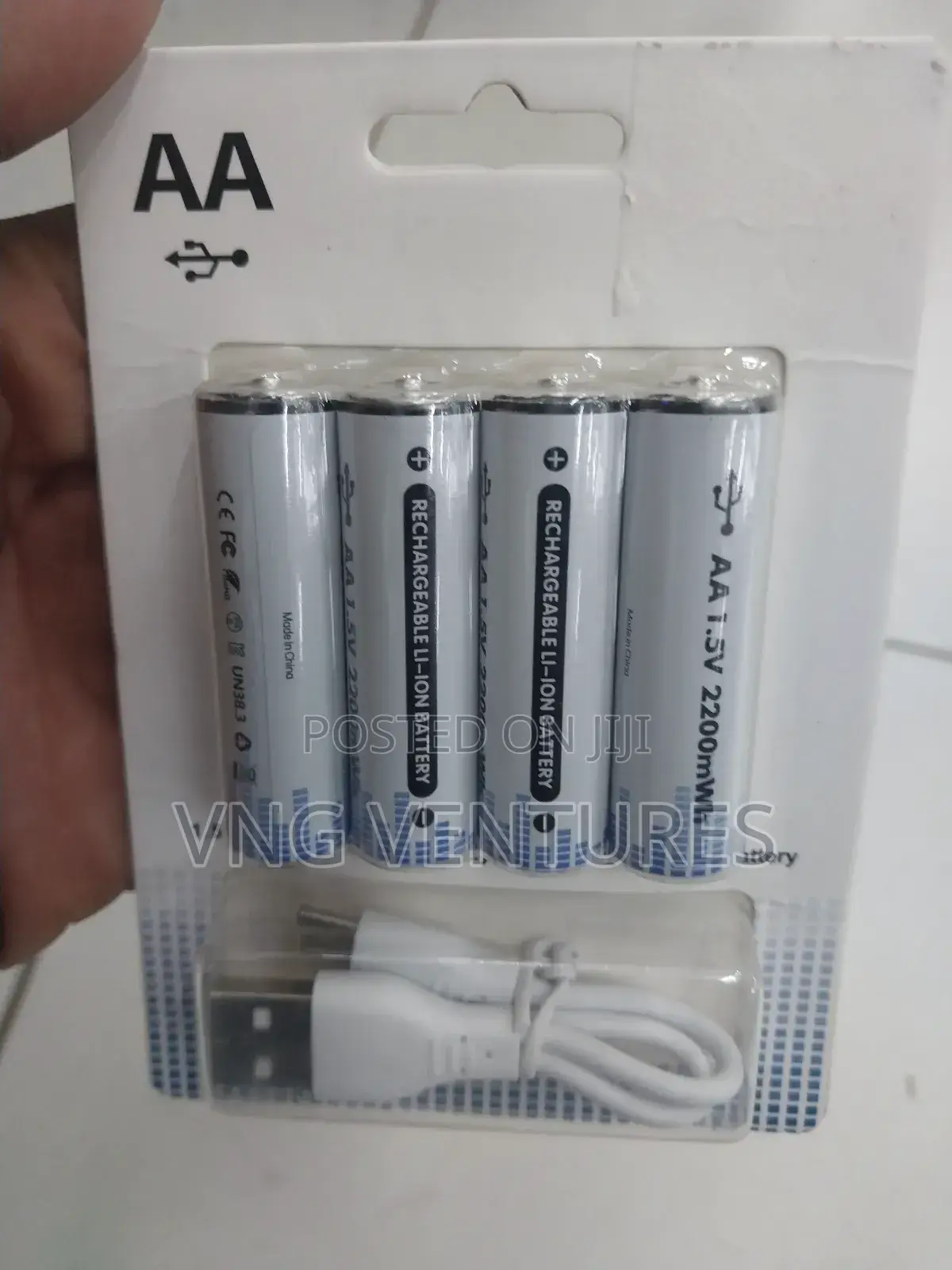 Rechargeable Aa Bat,4pcs