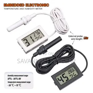 Digital Beehive Thermometer With a Probe for Beekeepers