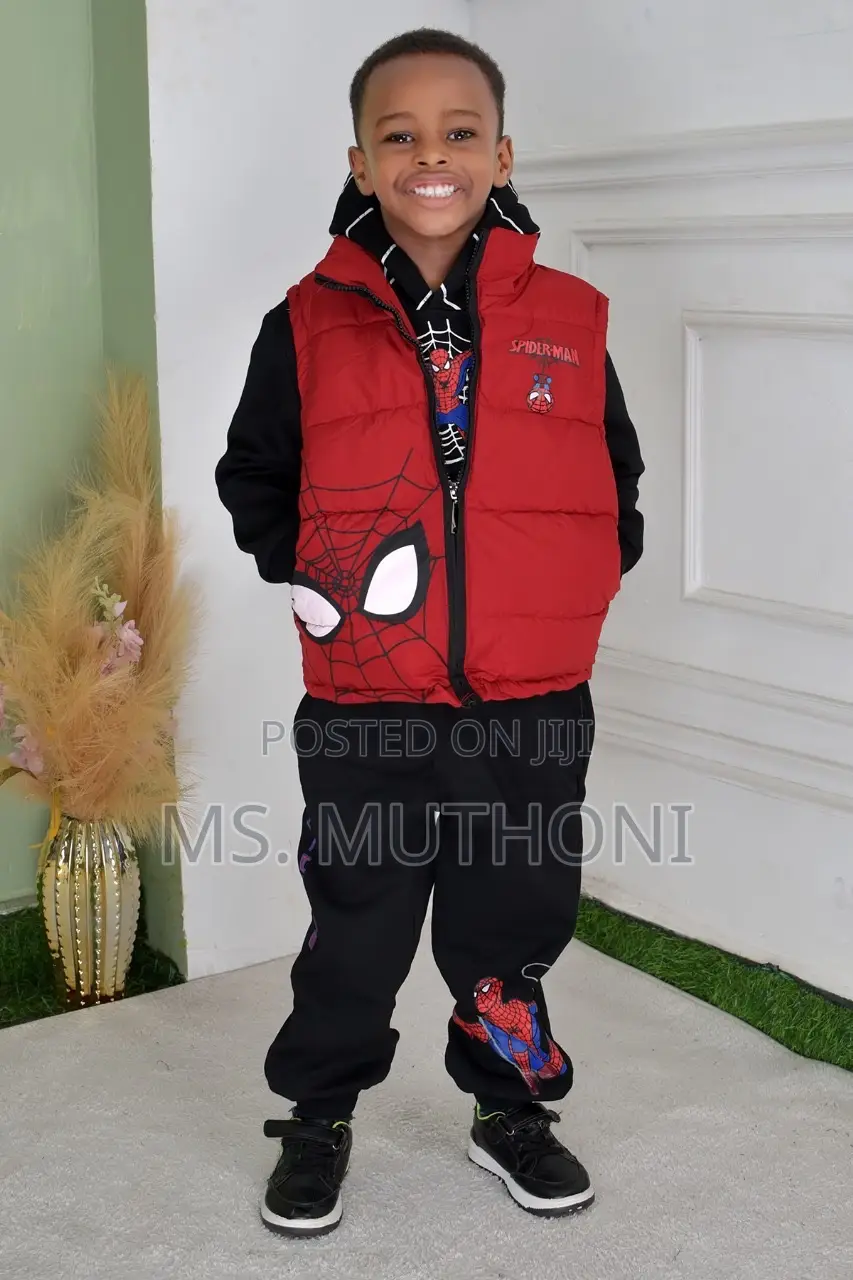 Quality Heavy 3 PCS Kids Tracksuits 3-8 Yrs