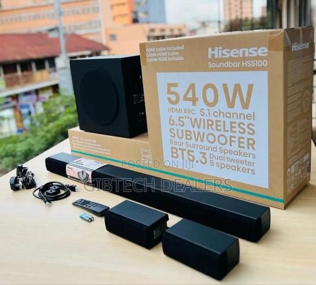 Hisense 540 Watts Hs5100 Soundbar 5.1ch