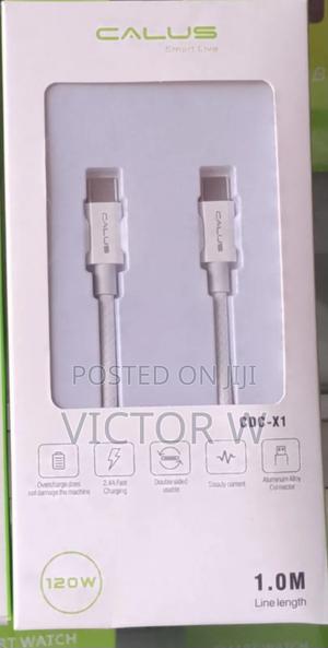 Calus 1m Type-C to Type-C Cable 120w Fast Charge