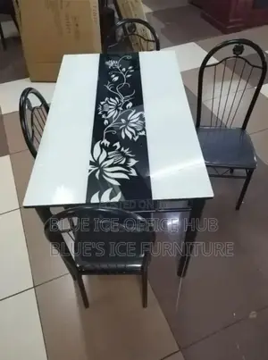 Elegant Glass Dining Set