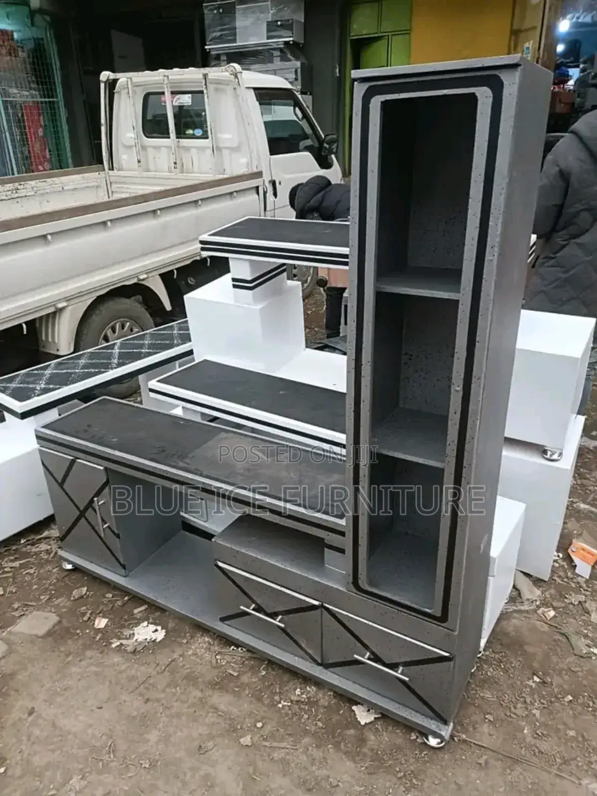 Modern Framed Tv Stand