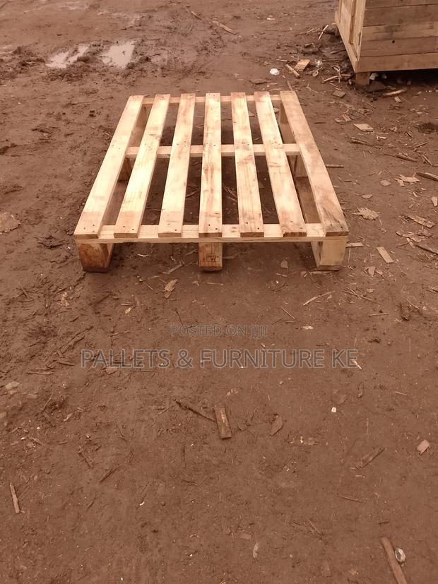 Heat-treated Pine Wooden Pallet - main view