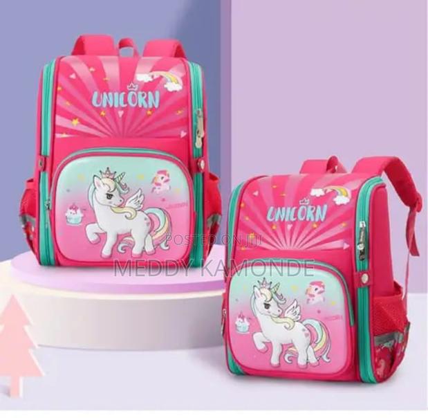 Unicorn Pink School Bags