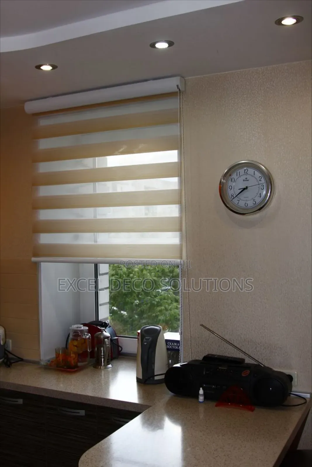 Elegant Zebra Roller Blinds – Perfect Balance of Light Privacy