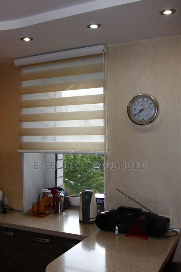 Elegant Zebra Roller Blinds – Perfect Balance of Light Privacy