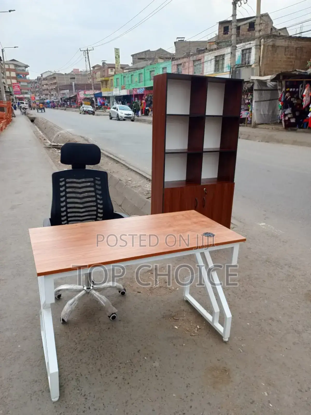 Cabinets, Chair and Table