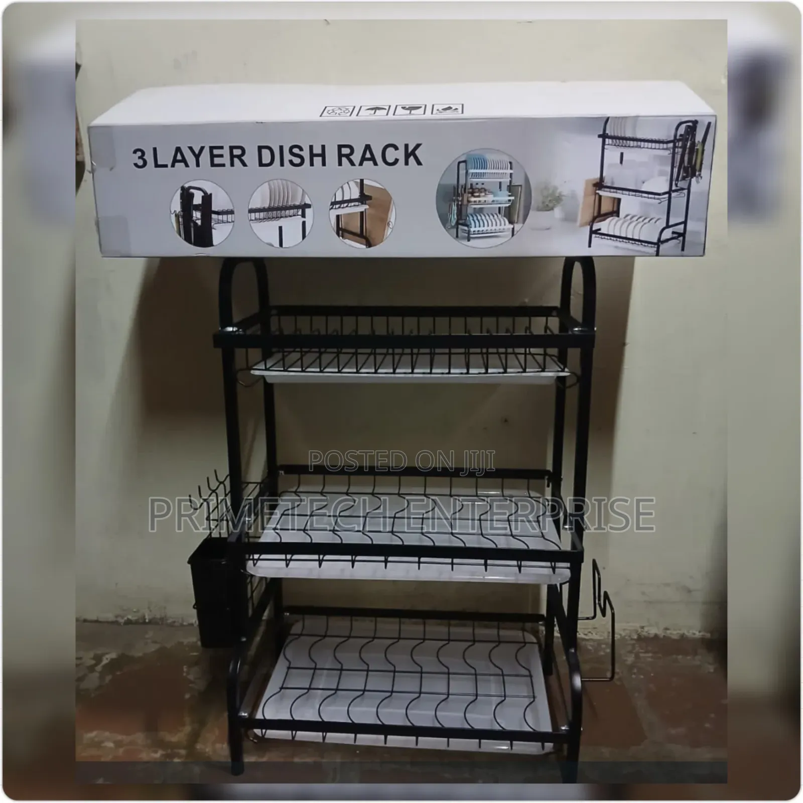 3 Layer Domestic Dish Rack