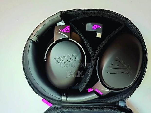Asus Rog Strix Go 2.4 Electro Punk Wireless Gaming Headphones - thumbnail 5