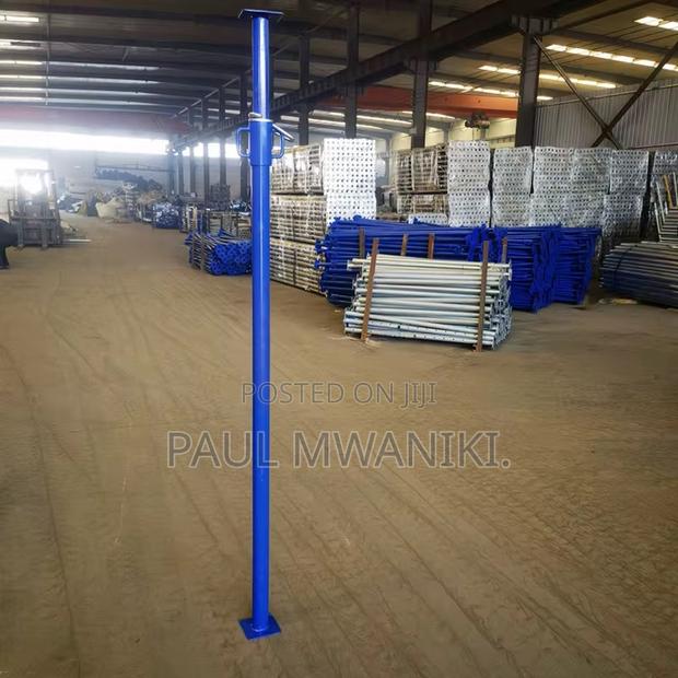Construction Adjustable Steel Props For Concrete Scaffold Jack Post - thumbnail 4